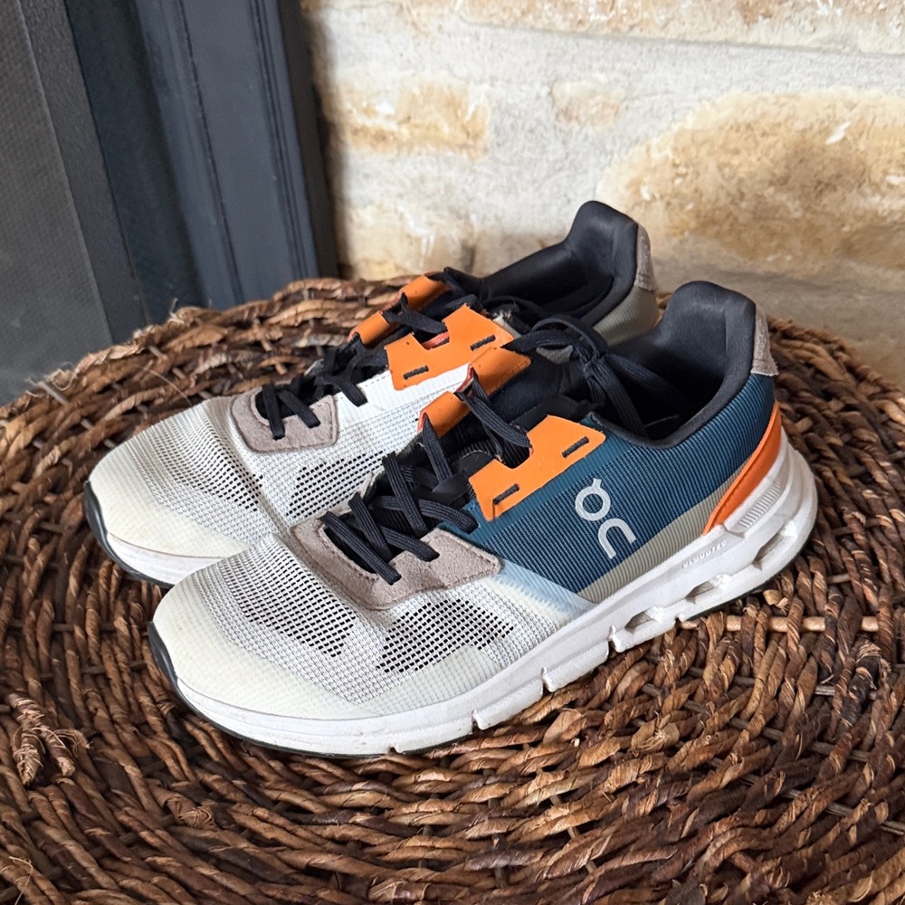 ON Women's Athletic Shoes - White and Orange